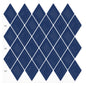 Diamond Tiles Peel and Stick Backsplash for Kitchen Walls - Prussian Blue 12" x 12"(30.5 x 30.5 cm)